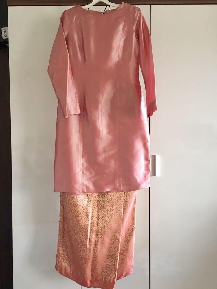 baju kurung cotton silk