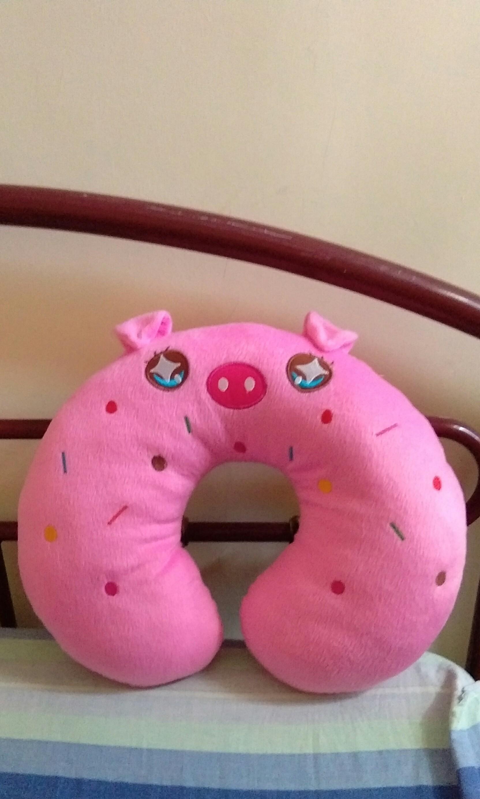 Bantal Leher Piggy Babi Lucu Unik Import Bangkok Babies Kids