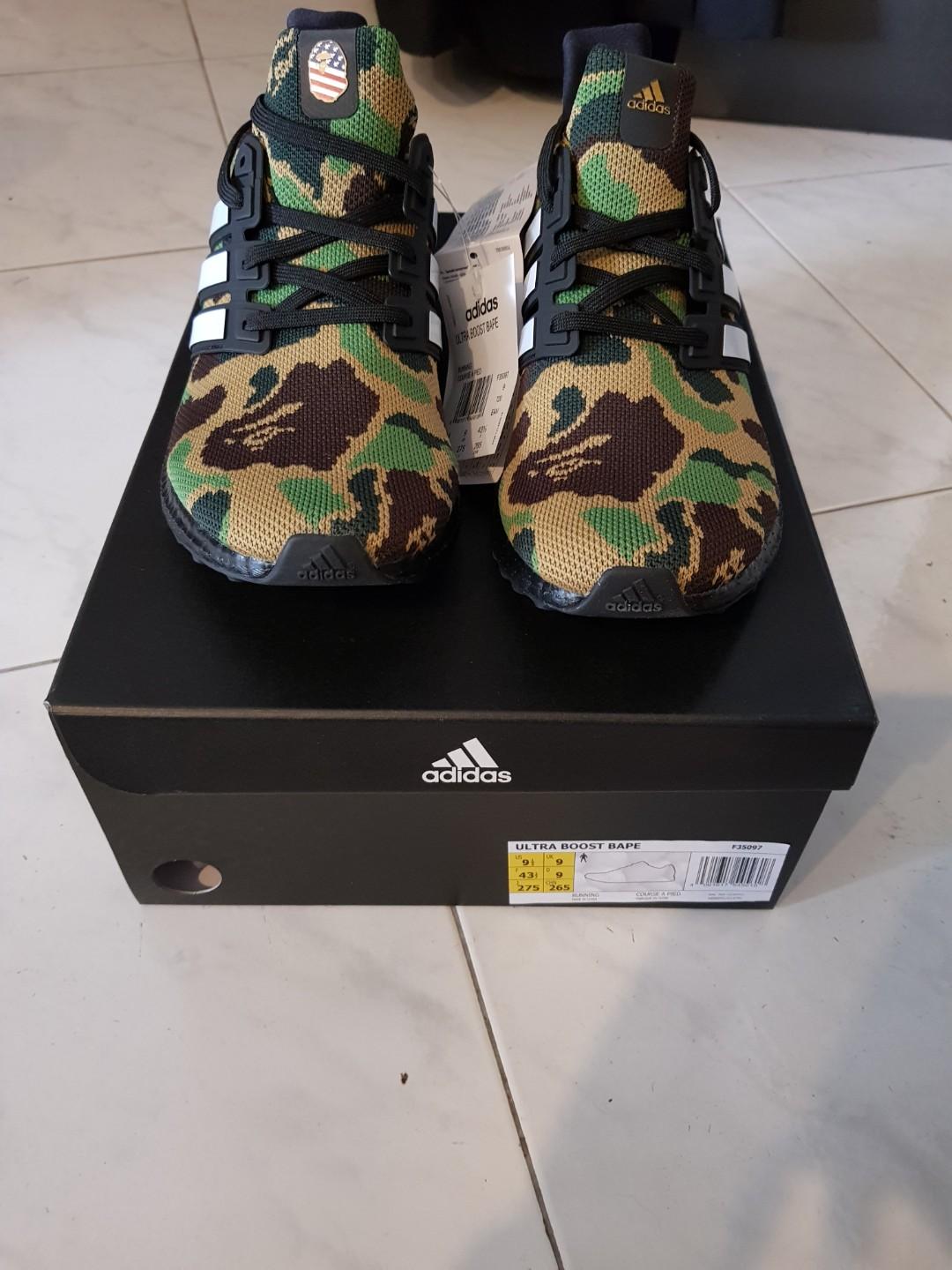 bape ultra boost raffle