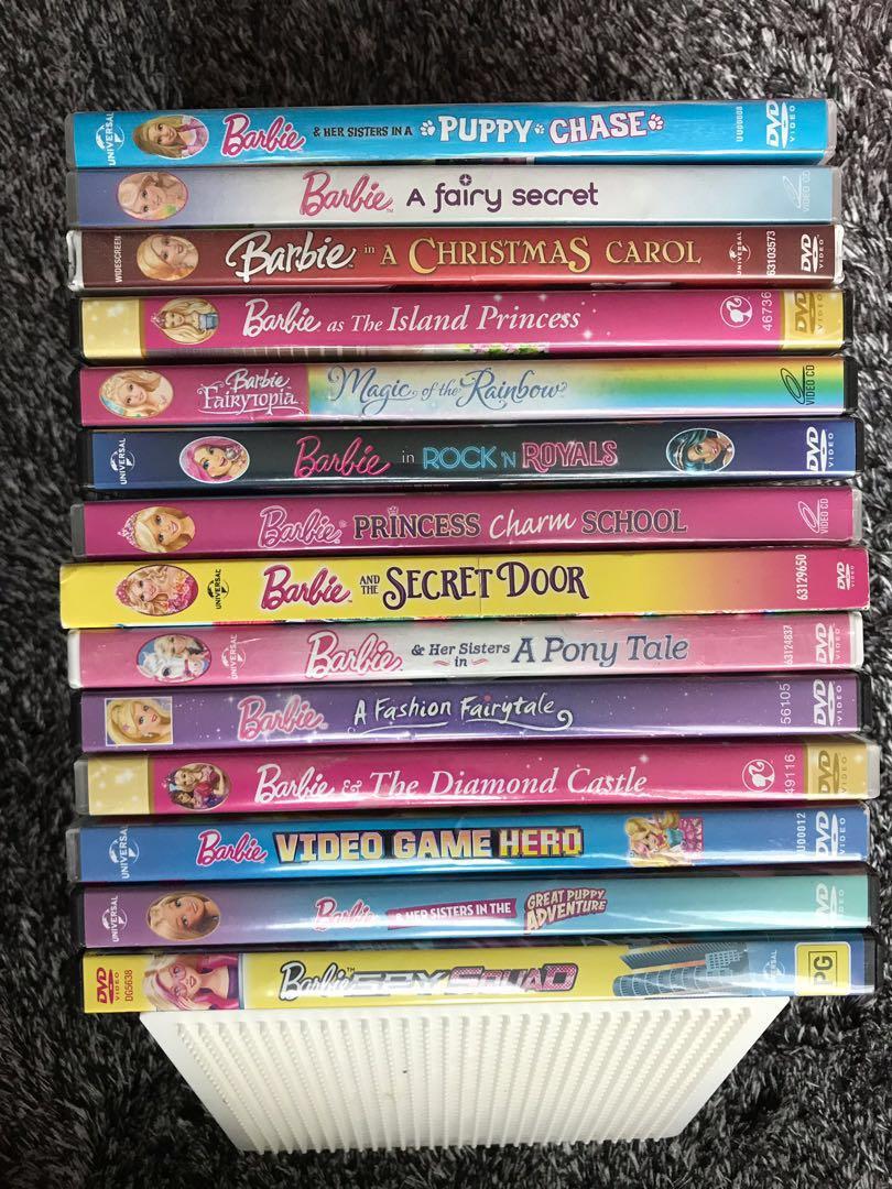 barbie cartoon collection
