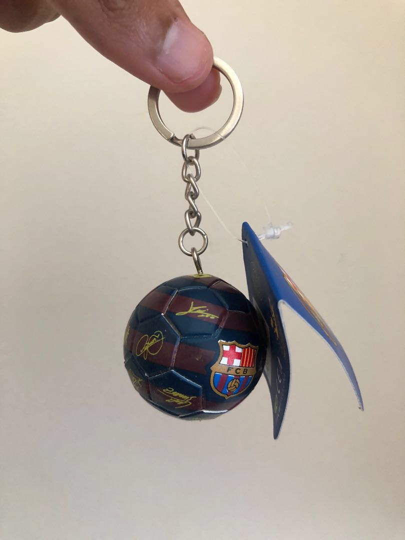 barcelona keychain