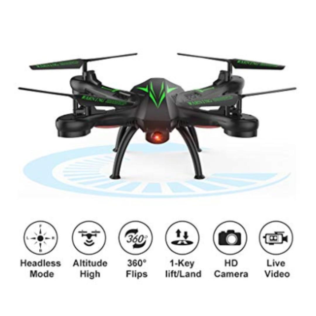 Drone Beebeerun WiFi FPV Quadcopter Drone with Camera Live