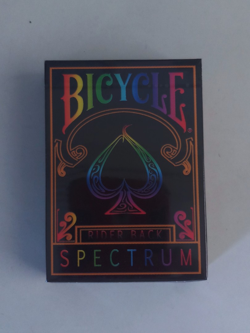 bicycle spectrum playing cards