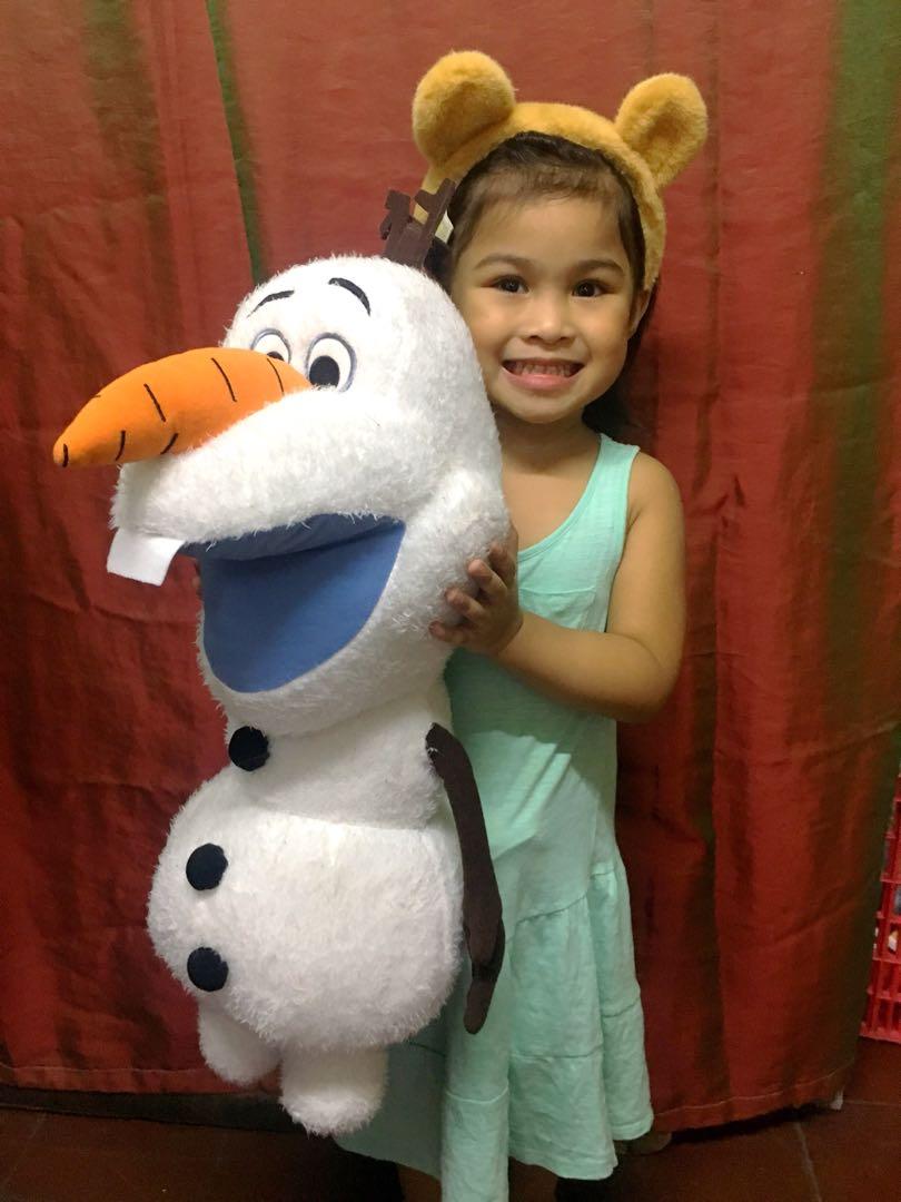 big olaf stuffed animal
