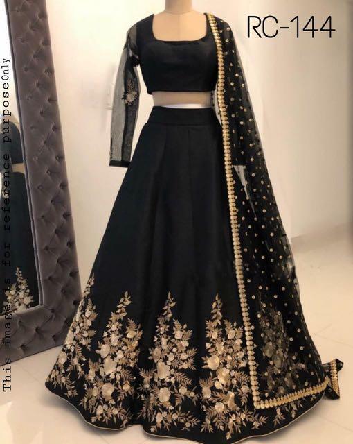Black and gold lengha Clearance