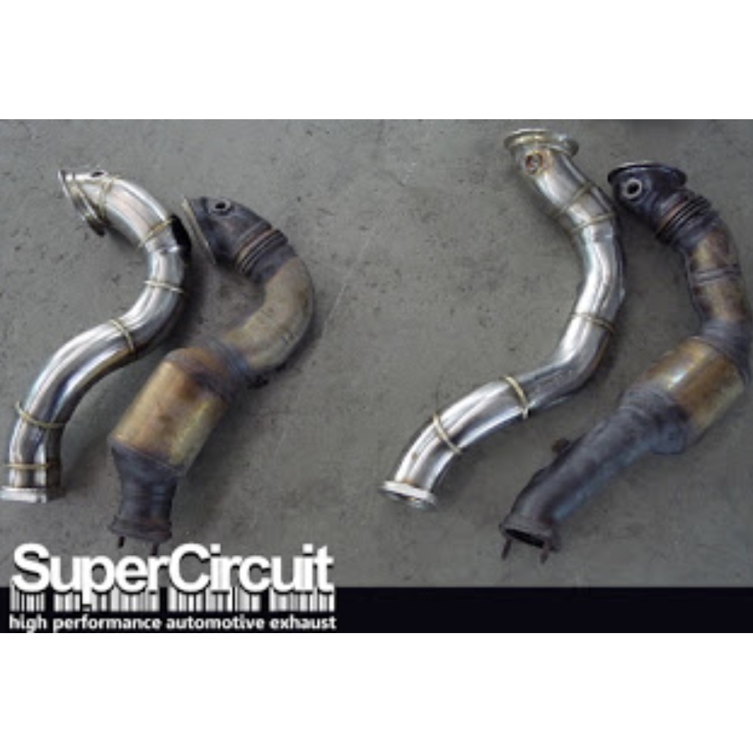 Bmw 335i Coupe E92 Twin Turbos Downpipes Car Accessories Accessories On Carousell