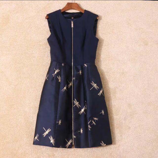 ted baker dragonfly dress