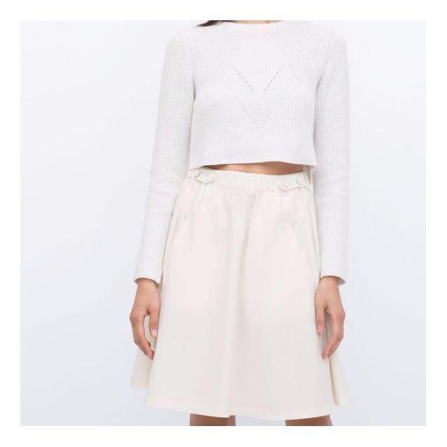 Circle top skirt zara