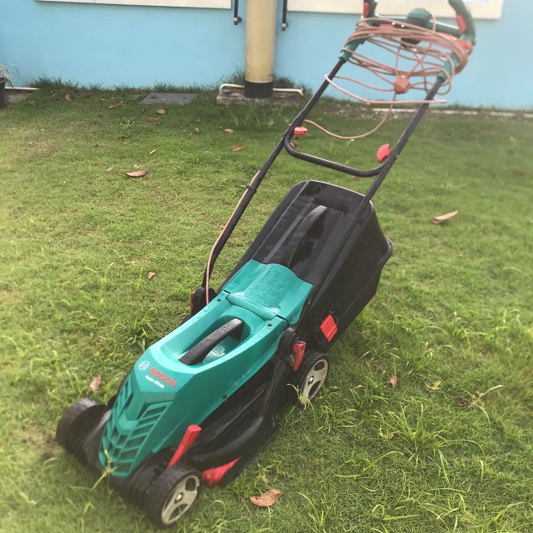 Bosch rotak 370 hotsell er corded rotary lawnmower