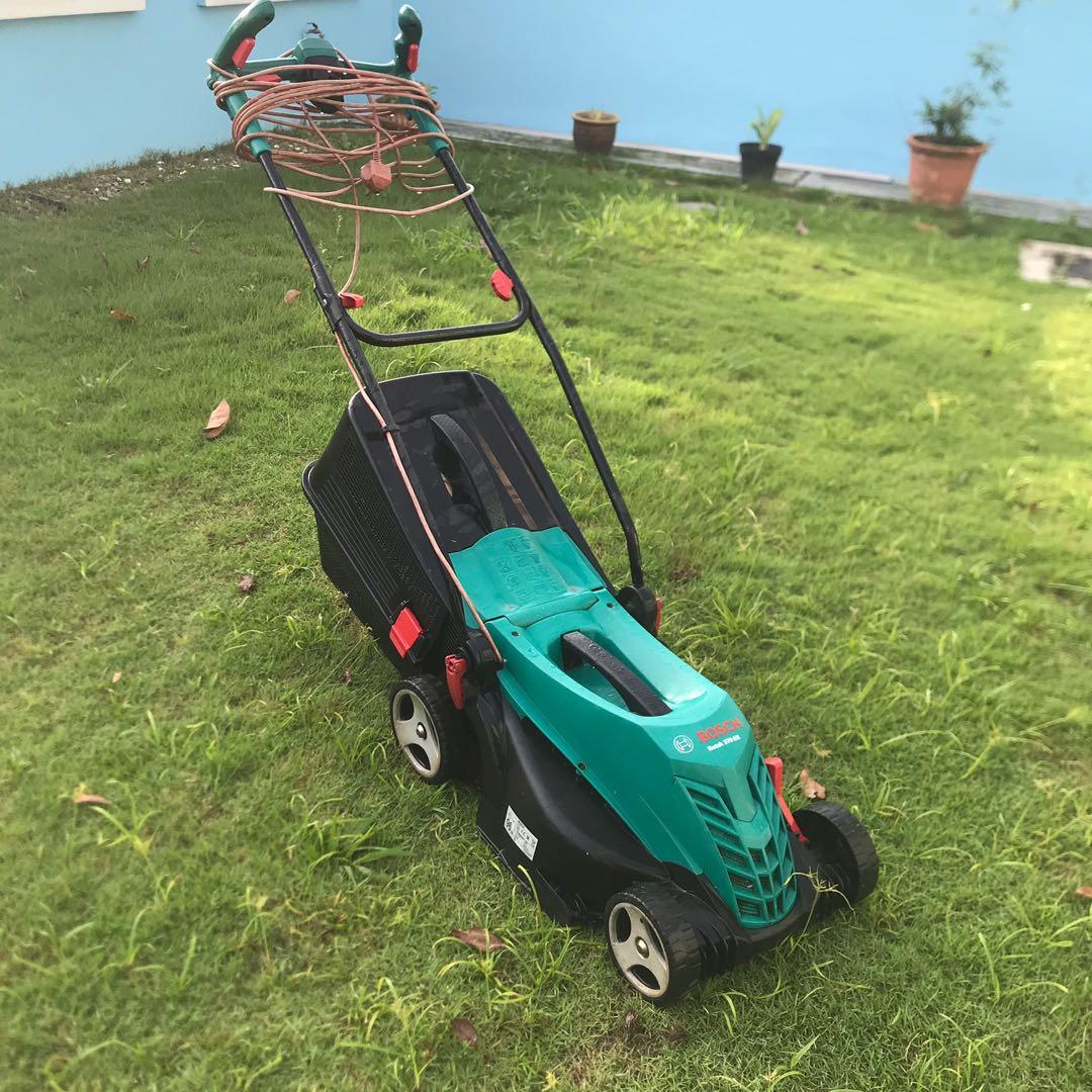 Bosch Rotak 370 ER Corded Rotary Lawnmower Furniture Home