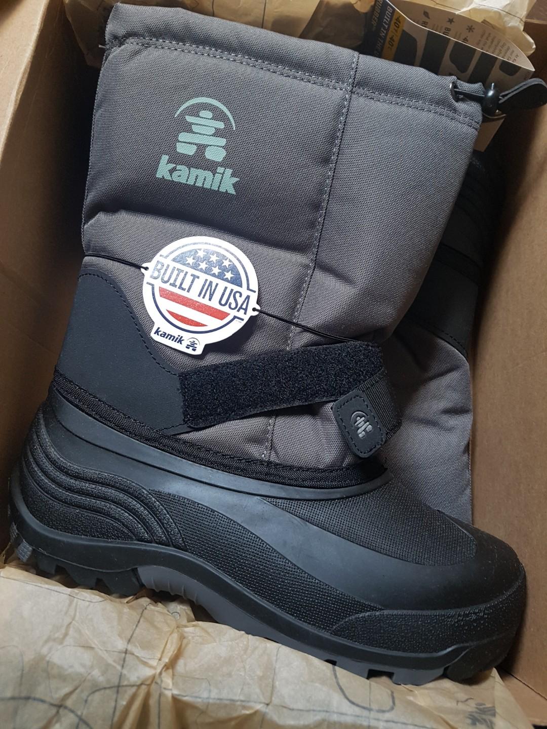 Bnib Kids Winter Snow Boots Size Big Kids Usa 7 Kamik Brand