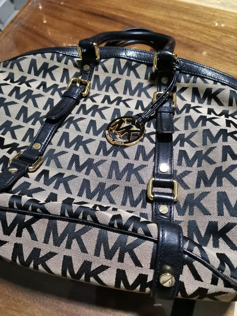 michael kors purse mk pattern