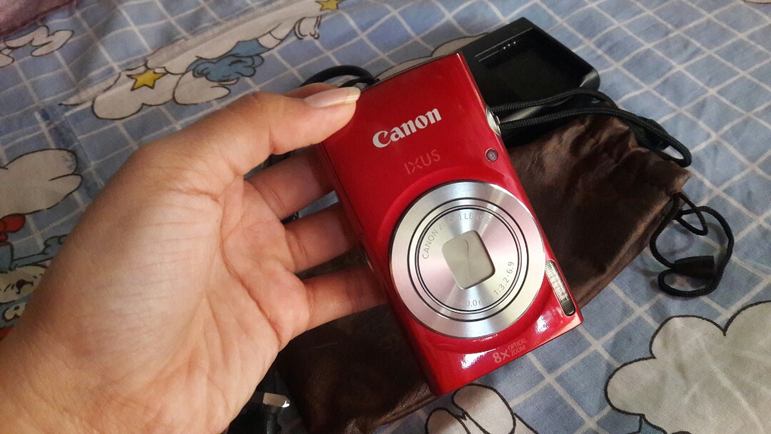 canon ixus 185 red