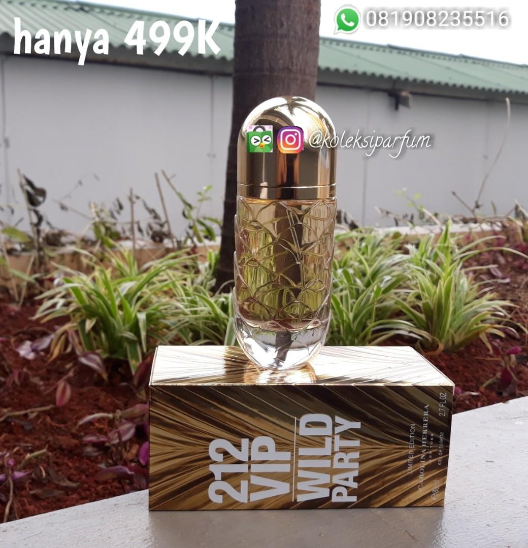 Carolina Herrera 212 Vip Wild Party Limited Edition 80 Ml Edt