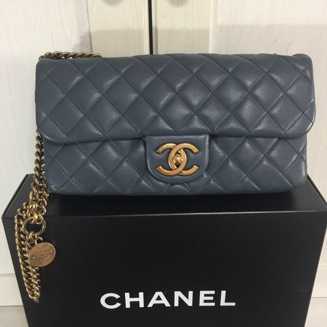 Chanel CC Crown Flap Bag (authentic), Luxury, Bags & Wallets on