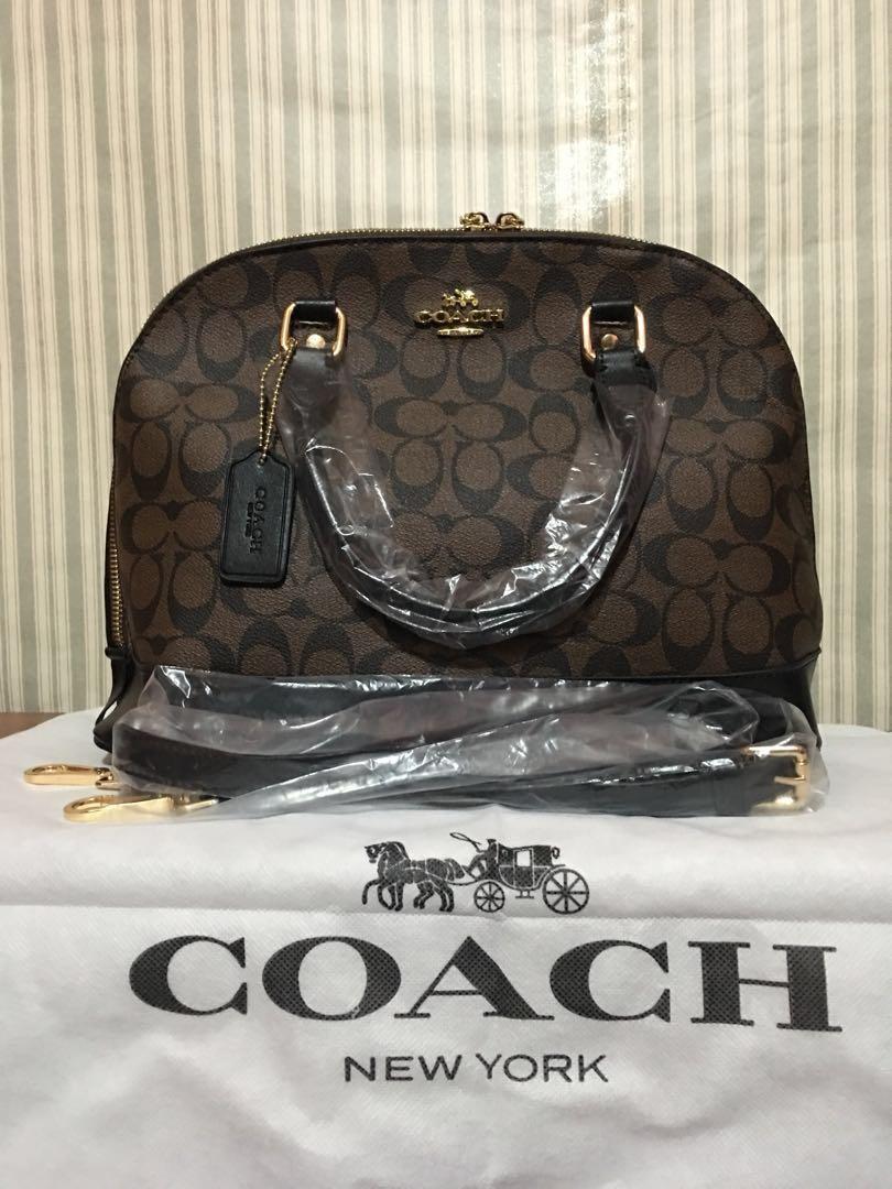 Medium size top coach bag