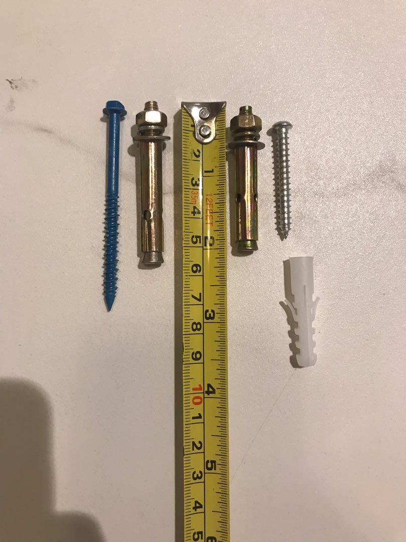 Concrete Anchors Heavy Duty, Furniture & Home Living, Gardening