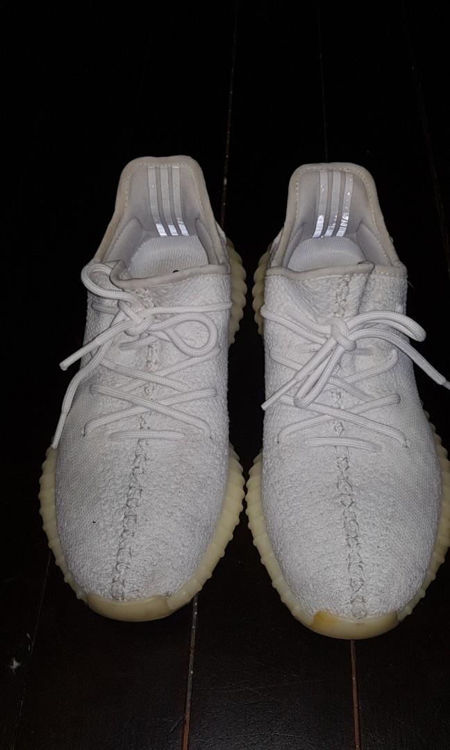 white yeezys men