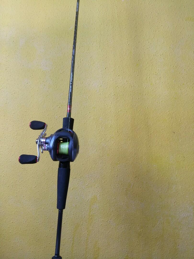 Daiwa Laguna X Baitcasting Rod and Reel, Sports Equipment, Fishing on  Carousell
