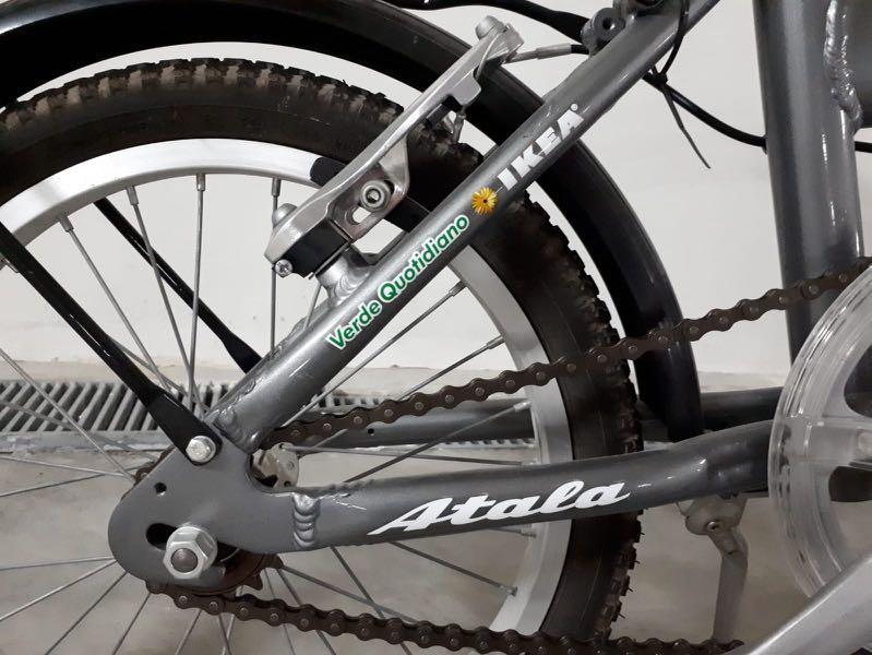 Foldable Bicycle ATALA 🇮🇹 x IKEA 🇸🇪 (with lights), Sports Equipment,  Bicycles \u0026 Parts, Bicycles on Carousell