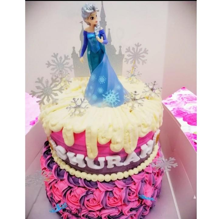 Frozen 5 Elsa Anna Figurines Cake Topper Toys Games Bricks