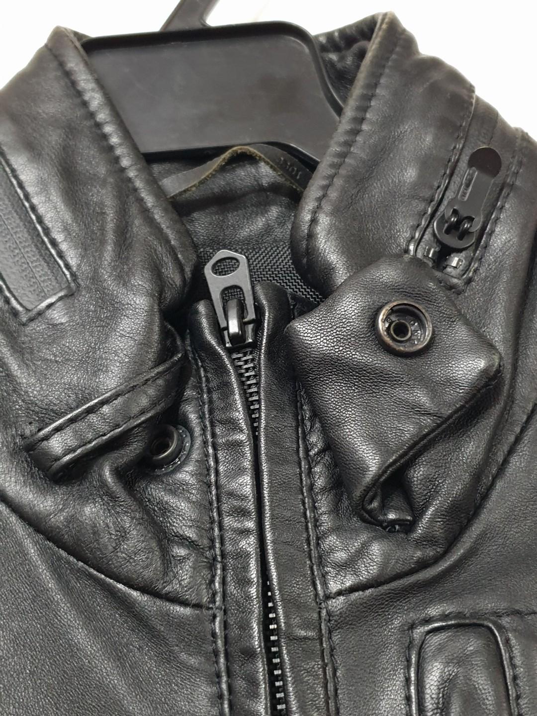 G Star Raw leather jacket