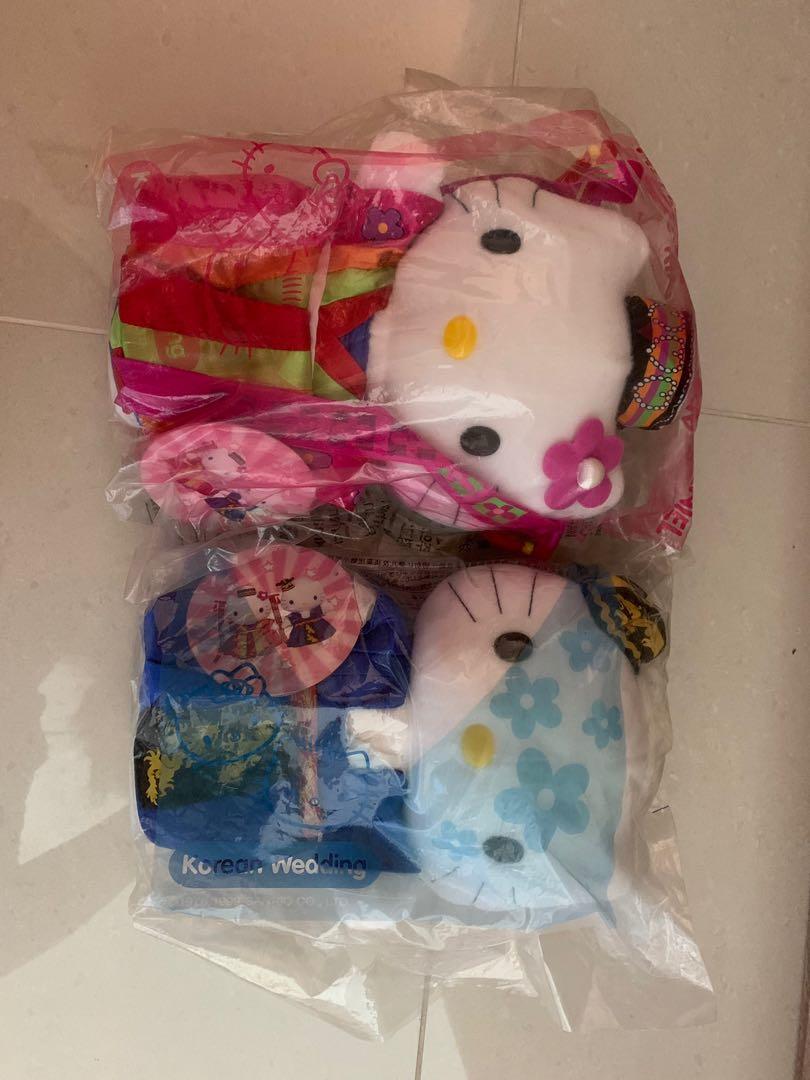 Hello kitty (Category: Character Goods) located in Singapore. Submitted by jforjo (Listing ID 213612441, Image 3). Description: Plastic cover still on for $10 per couple $10 for the individual kimono kitty $5 for the individual kitty.