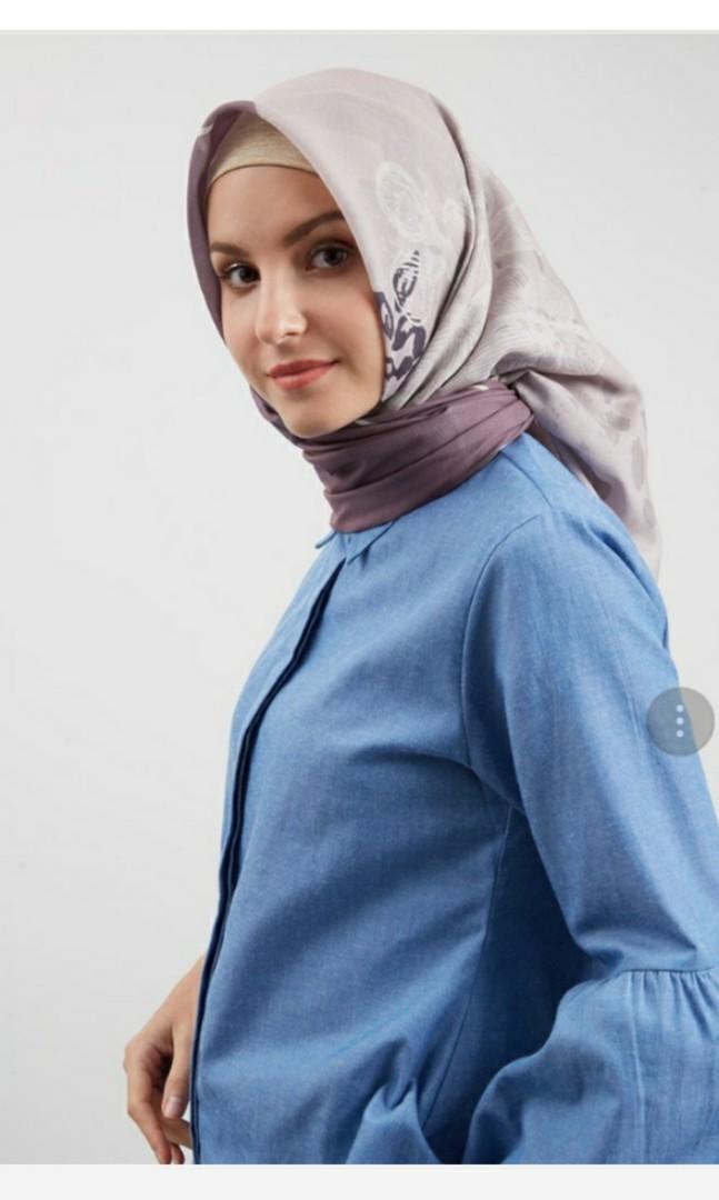 Hijab Voile Buttonscarves X Hijabenka, Fesyen Wanita, Muslim Fashion