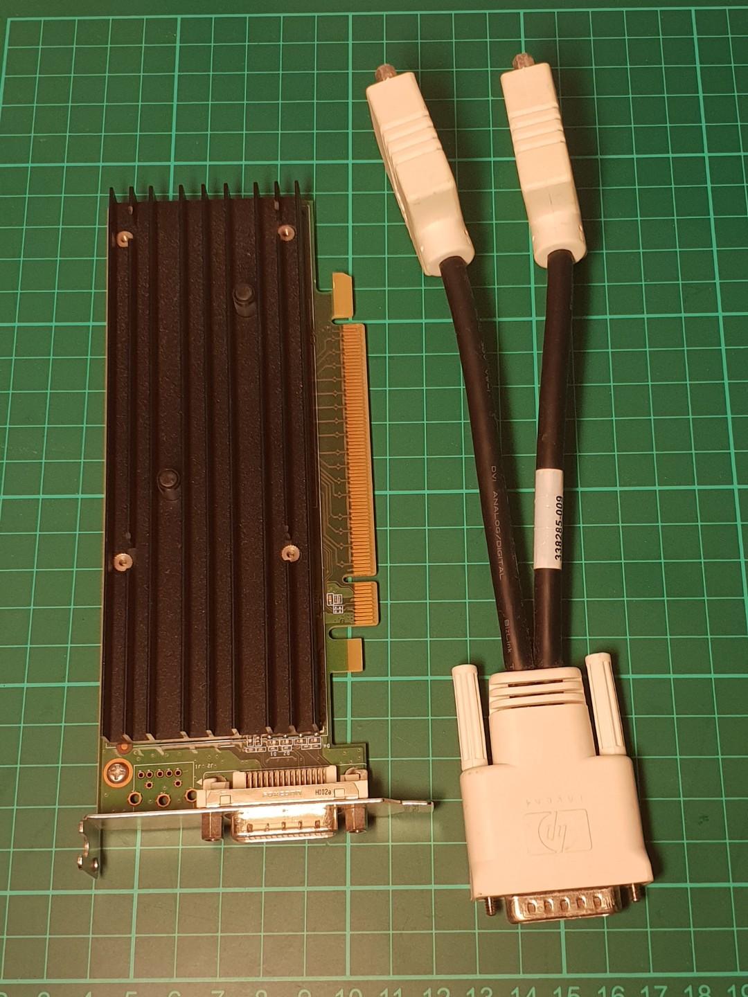 Hp Nvidia Quadro Nvs 290 W Dual Dvi Adaptor Electronics Computer Parts Accessories On Carousell