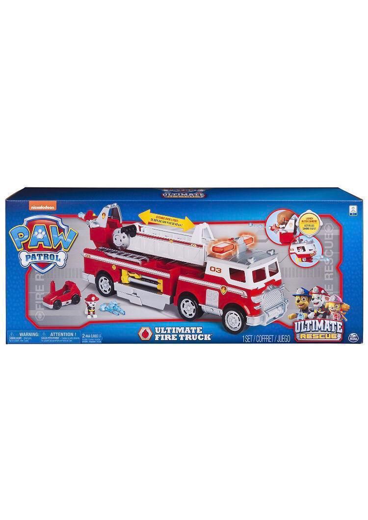 paw patrol rescue and transport vehicle