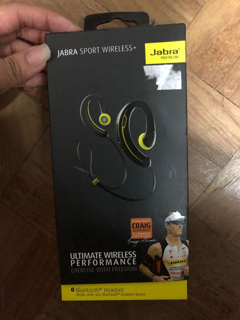 Jabra Sport Pulse Wireless Bluetooth Earphones 100-96100000-02