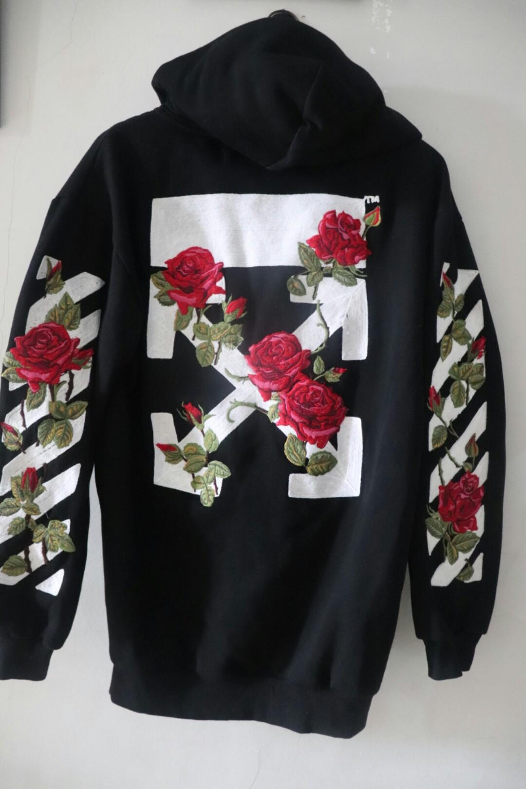 Jaket off sale white rose