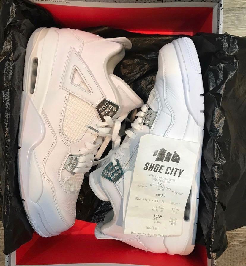 Jordan 4 sale cash money