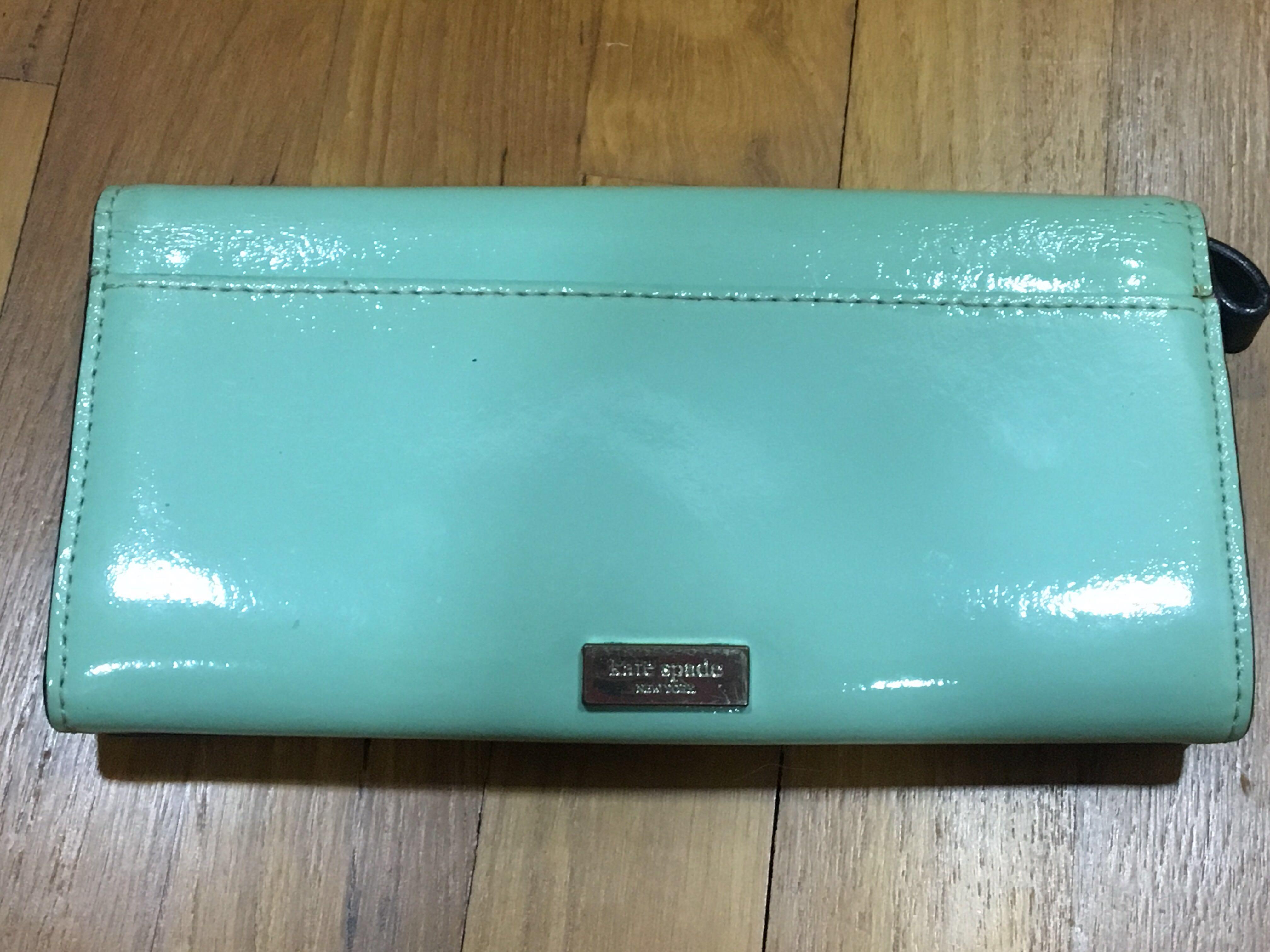 tiffany blue kate spade wallet