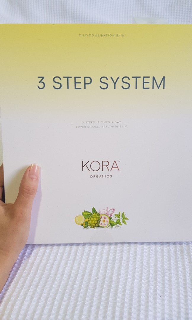 Kora Organics 3 Step System for oily/combination skin, Beauty