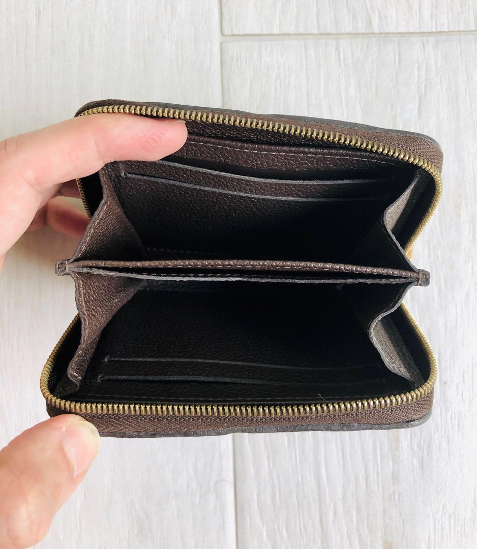 Louis Vuitton Beige Clemence Empreinte Zippy Zip Around Wallet SP0145 –  Exchange Collectibles