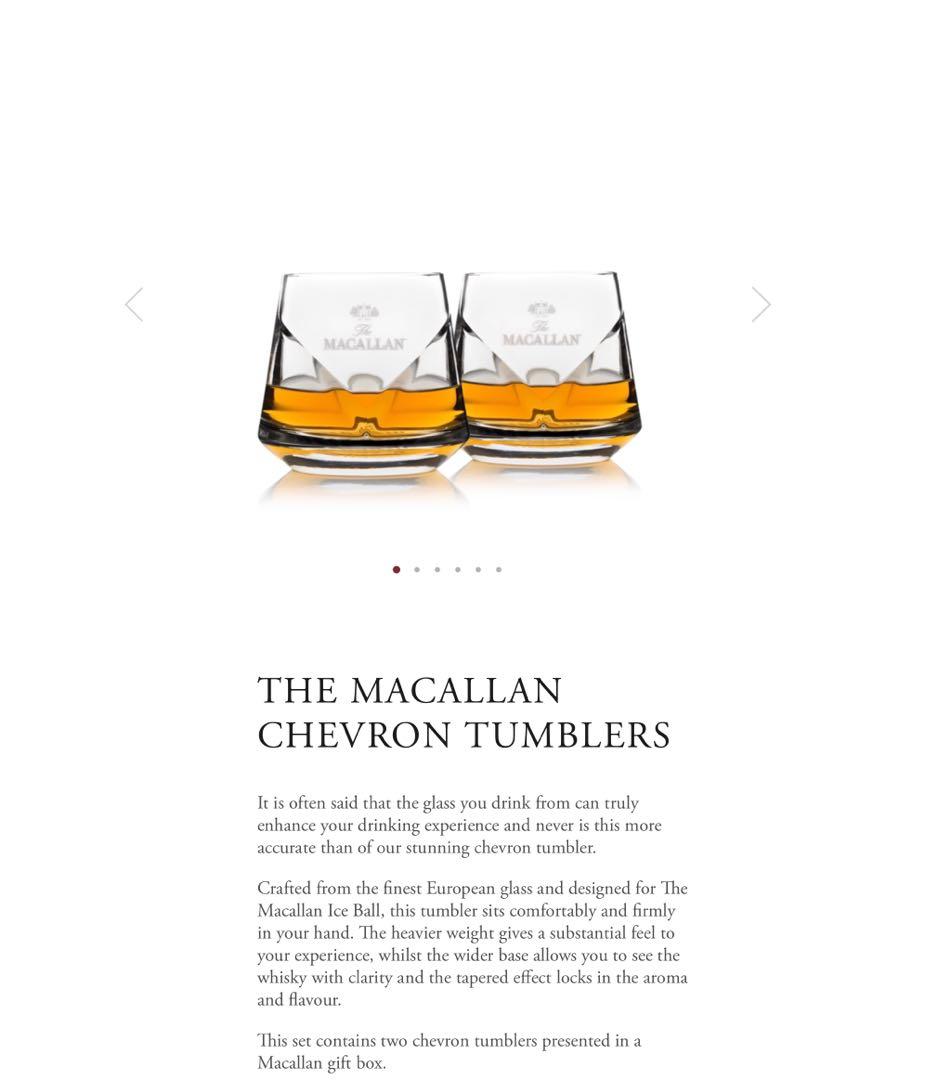Macallan Tumblers Food Drinks Beverages On Carousell