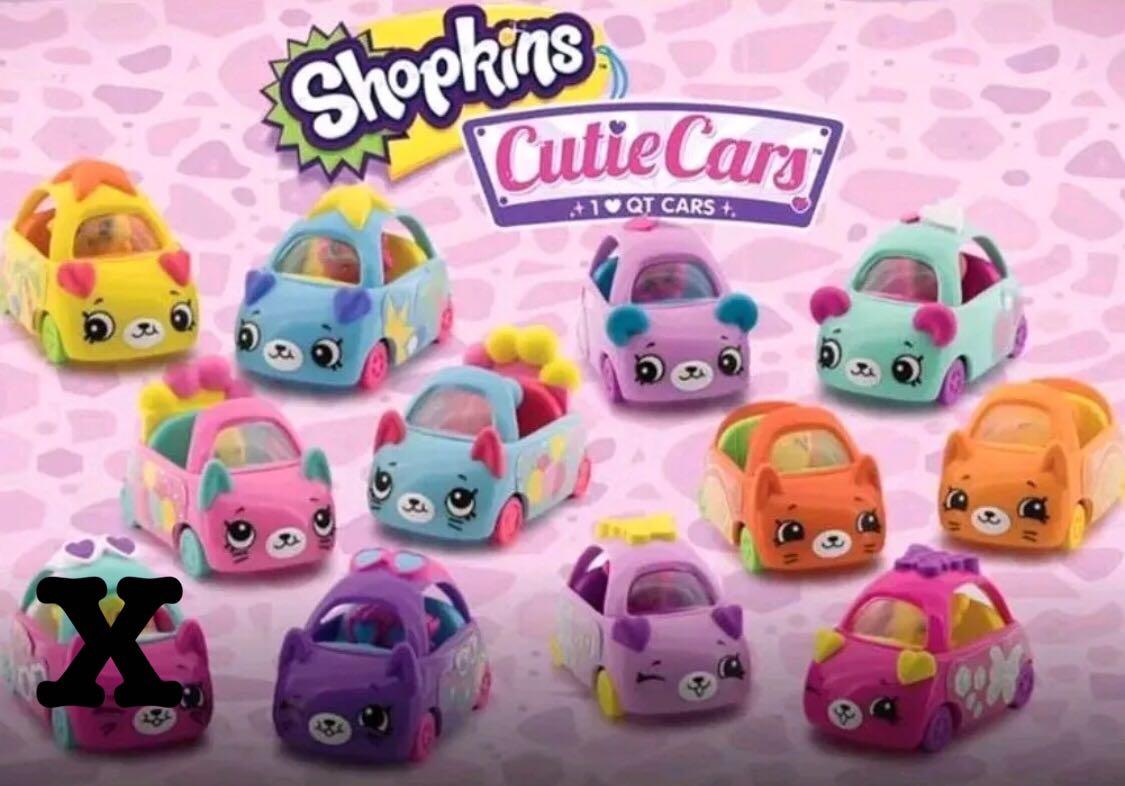MCDONALDS 2019 SHOPKINS CUTIE CARS SET OF 12 ON HAND 4 FROM 2015 OR 2018