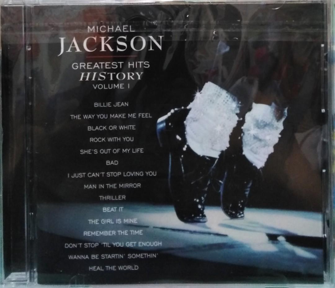 Michael Jackson Greatest Hits History Volume 1 Music Media Cd S Dvd S Other Media On Carousell