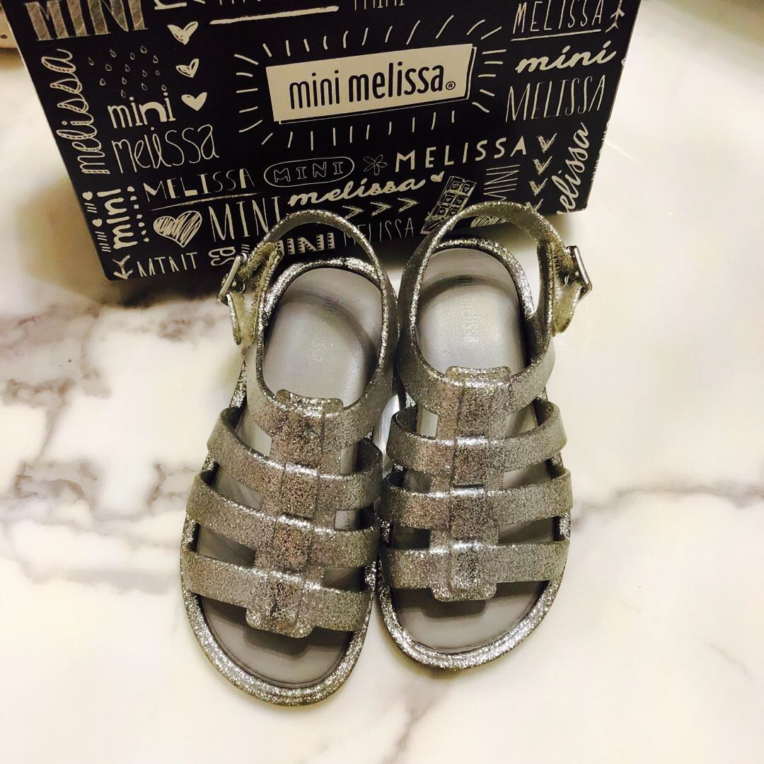 silver melissa shoes