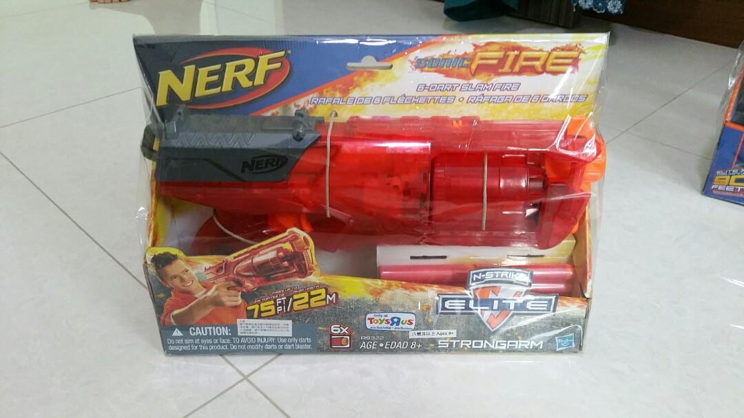 Nerf Elite Strongarm Sonic Fire Hasbro B5993 13227