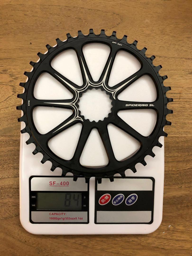 Plateau Cannondale Opi Spidering 8 Bras 46/30t - Compatible Pédalier HollowGram, Léger, Forgé 3D - Vélo Route