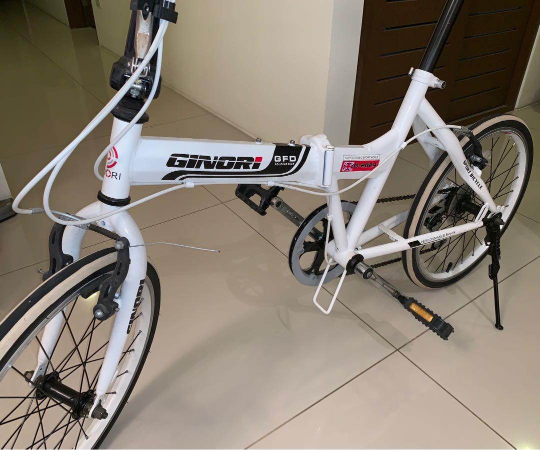 Ginori foldable bicycle cheap