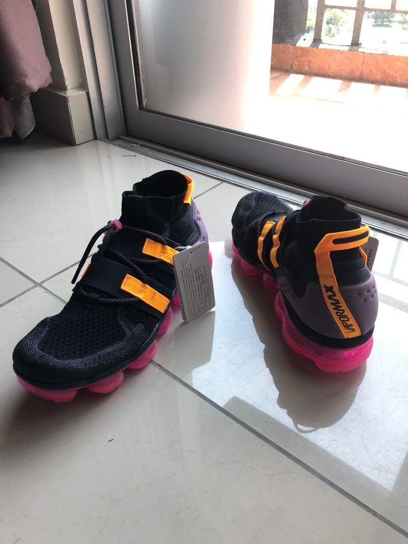 nike air vapormax run utility black reflective