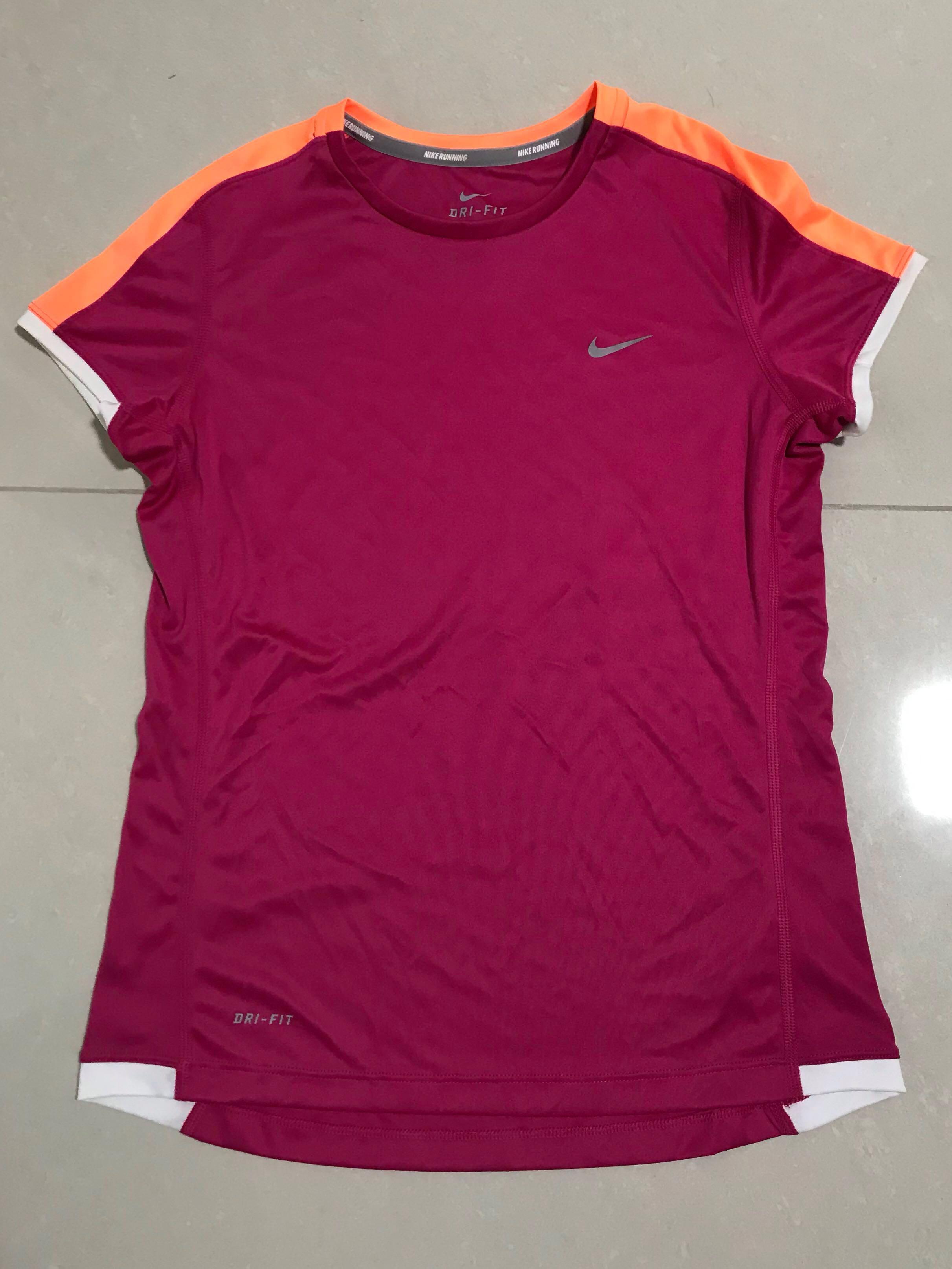 girls nike running top