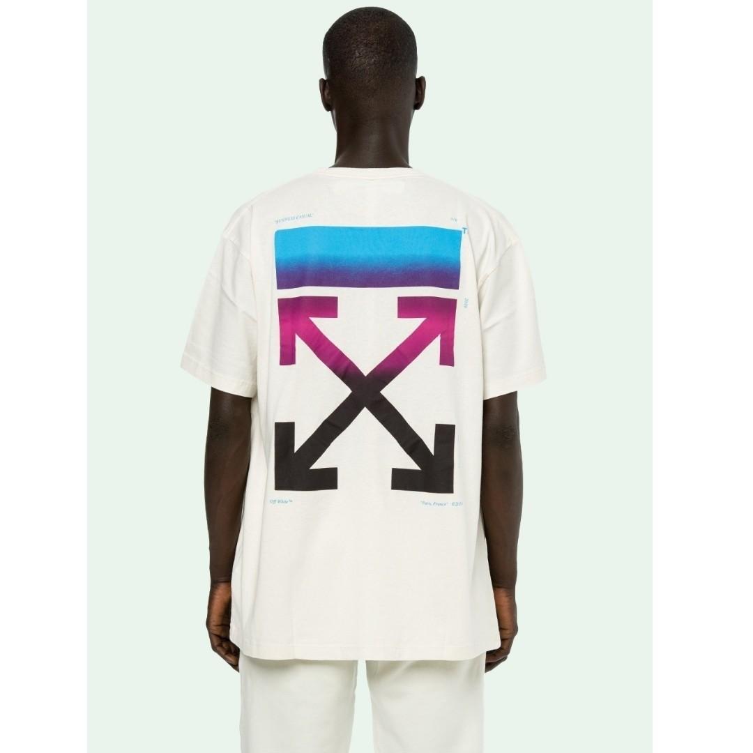 Off white tee gradient sale