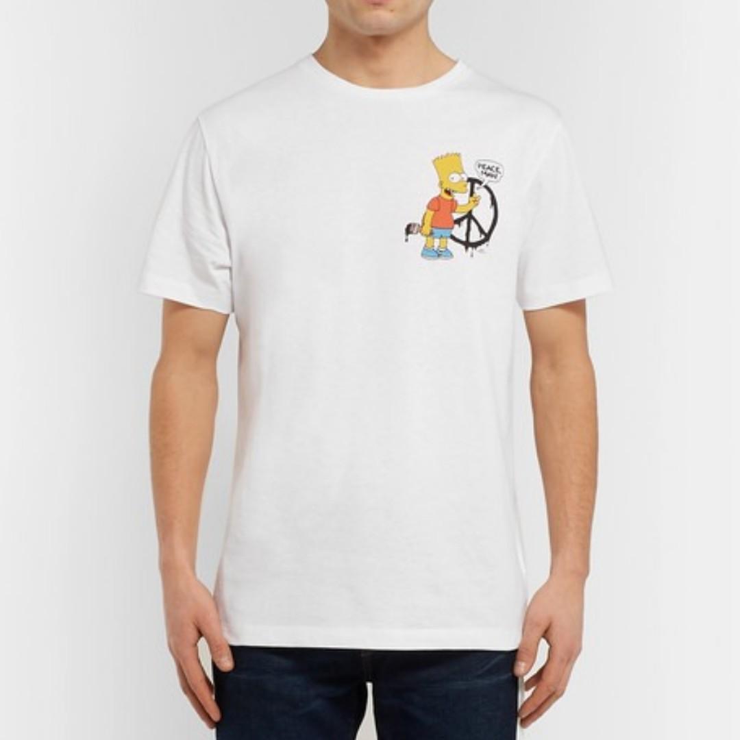 Off white 2025 bart simpson peace