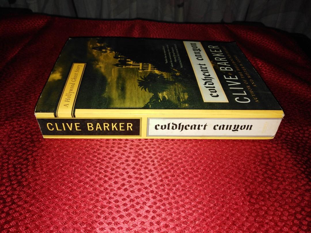 Paranormal Erotic Fiction Coldheart Canyon By Clive Barker Books Books On Carousell