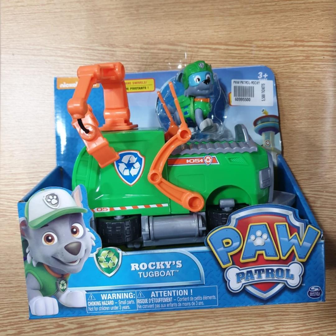 paw patrol rocky tugboat