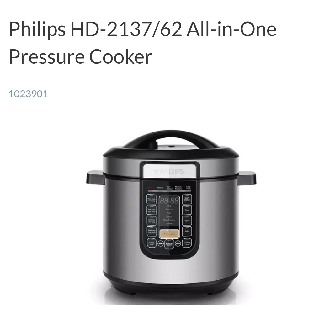 All In One Pressure Cooker - EASY COOKING RECIPES